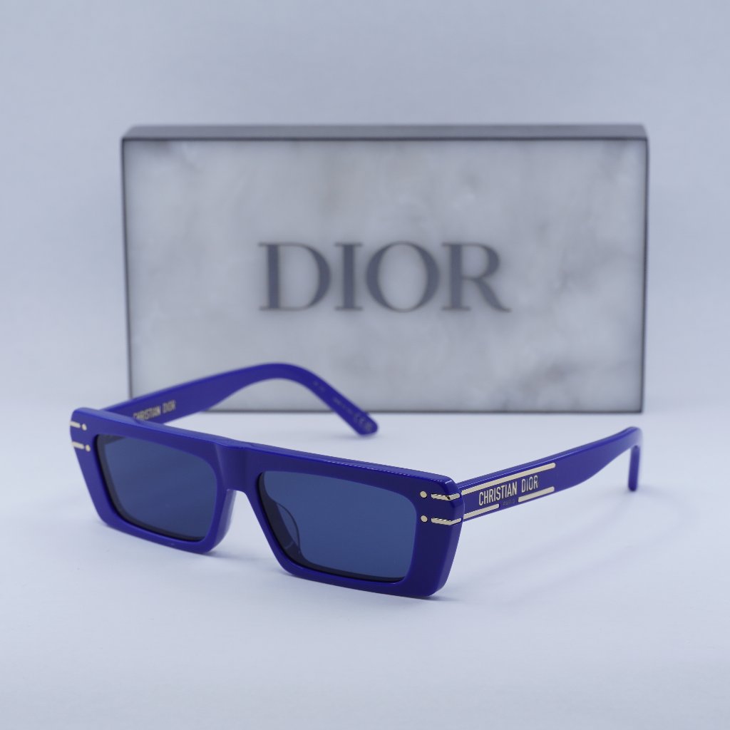 Final Price! Dior Diorsignature S2u 30b0 Blue Sunglasses